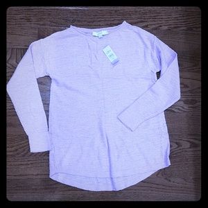Nwt loft lavender sweater